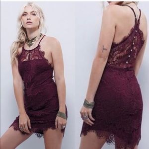Free People She's Got It Intimately Lace Bodycon Dress